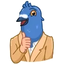 Mr. Pigeon 스티커