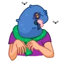 Mr. Pigeon 스티커