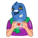 Mr. Pigeon 스티커