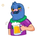 Mr. Pigeon 스티커