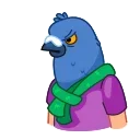 Mr. Pigeon 스티커