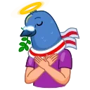 Mr. Pigeon 스티커