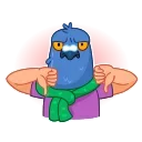 Mr. Pigeon 스티커
