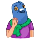 Mr. Pigeon 스티커