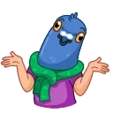 Mr. Pigeon 스티커