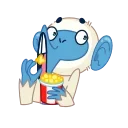 Blue Monkey 스티커