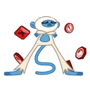 Blue Monkey 스티커