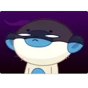 Blue Monkey 스티커