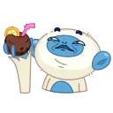 Blue Monkey 스티커
