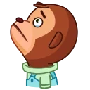 Monkey Puppet 스티커