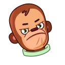 Monkey Puppet 스티커