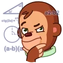 Monkey Puppet 스티커