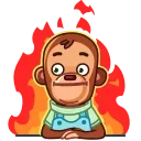 Monkey Puppet 스티커