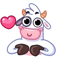 Cow 스티커