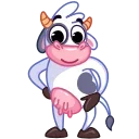 Cow 스티커