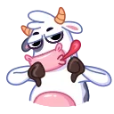 Cow 스티커