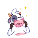 Cow 스티커