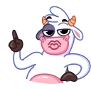 Cow 스티커