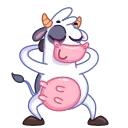 Cow 스티커