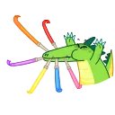 Croco 스티커