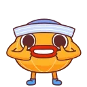 Mandarin 스티커