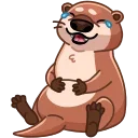 Hotter Otter 스티커