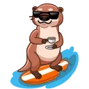 Hotter Otter 스티커