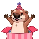 Hotter Otter 스티커