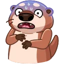 Hotter Otter 스티커