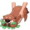 Hotter Otter 스티커