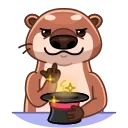 Hotter Otter 스티커