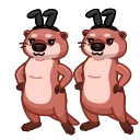 Hotter Otter 스티커