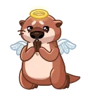 Hotter Otter 스티커