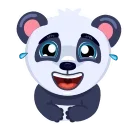 Panda Amanda 스티커