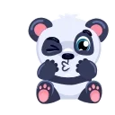 Panda Amanda 스티커