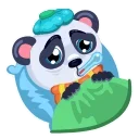 Panda Amanda 스티커