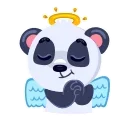 Panda Amanda 스티커