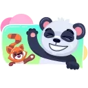 Panda Amanda 스티커