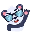 Panda Amanda 스티커