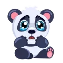 Panda Amanda 스티커