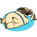 Penny Pug 스티커