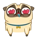 Penny Pug 스티커