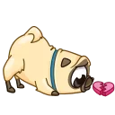 Penny Pug 스티커