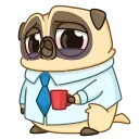 Penny Pug 스티커
