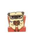 Penny Pug 스티커