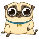 Penny Pug 스티커