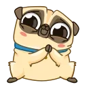Penny Pug 스티커