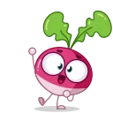 Radical Radish 스티커