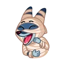 Mummy Jackal 스티커