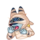 Mummy Jackal 스티커